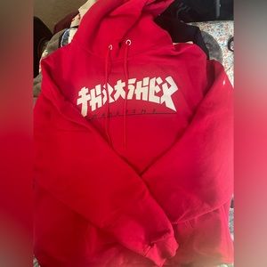 THRASHER Red Hoodie